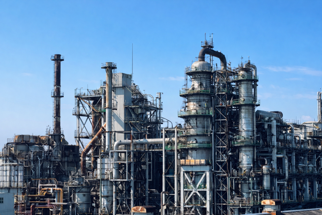 新潟県内プラント工事 化学工場メンテナンス 株式会社青木組