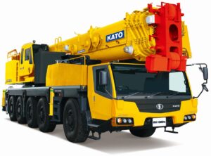 新潟のクレーンリース 220トンオールテレーンクレーン 株式会社青木組