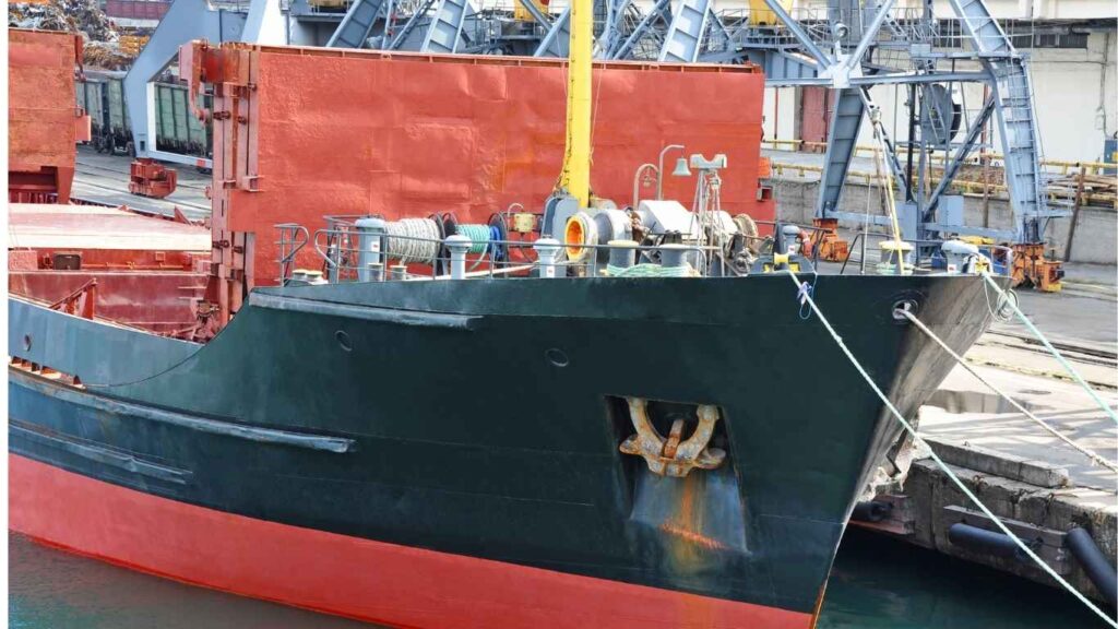 船イメージ クレーン作業 青木組